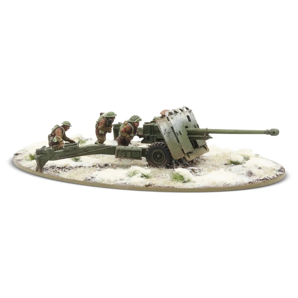 17 Pdr Anti-Tank Gun with British Infantry (Winter) Crew-Warlord Games-Radaddel