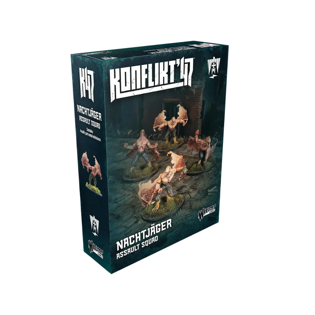 Konflikt '47 Axis Nachtjäger Assault Squad-Warlord Games-Radaddel