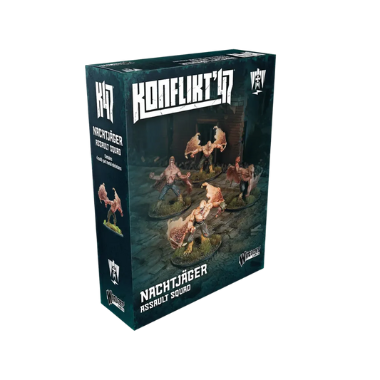 Konflikt '47 Axis Nachtjäger Assault Squad-Warlord Games-Radaddel
