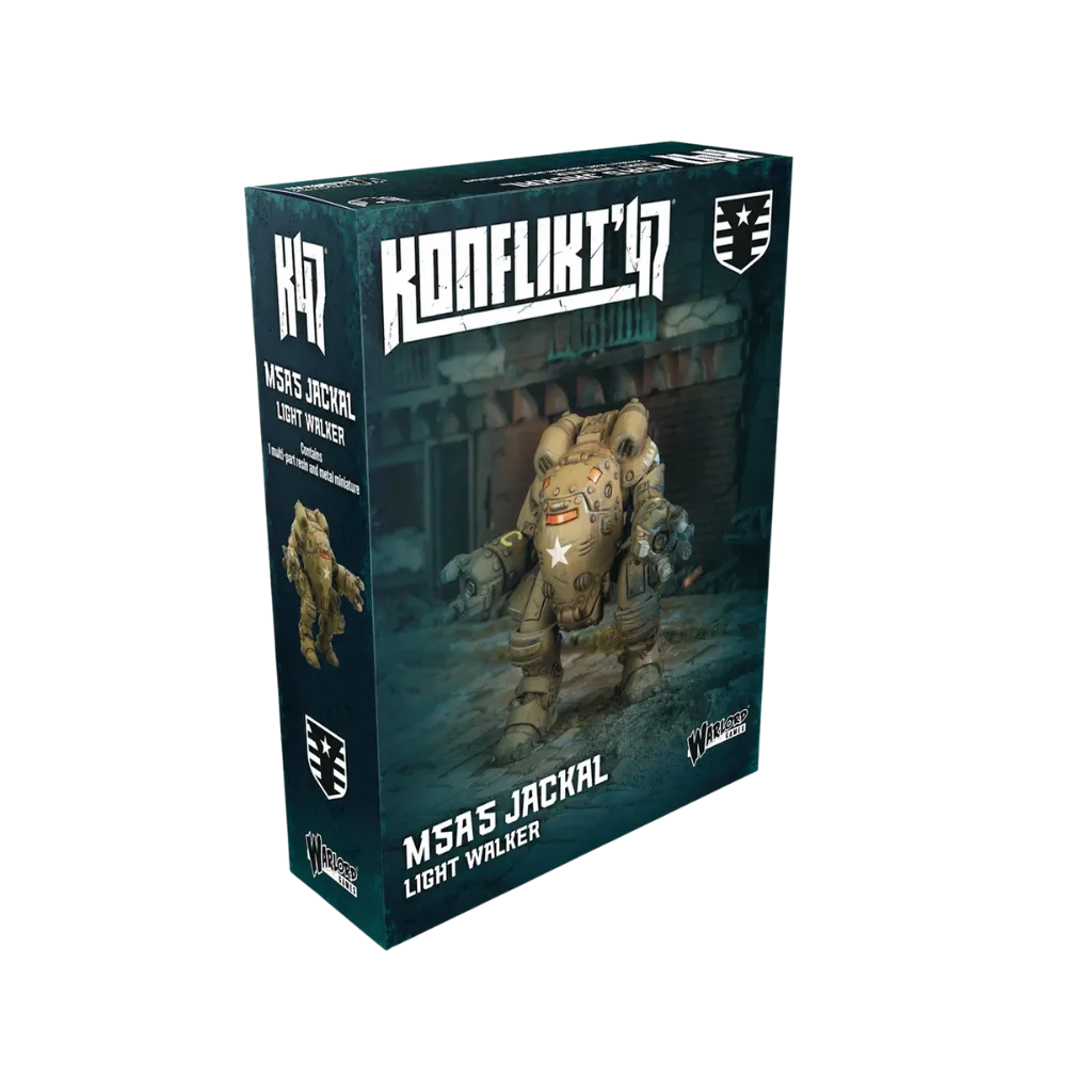 Konflikt '47 United States Jackal Light Walker-Warlord Games-Radaddel