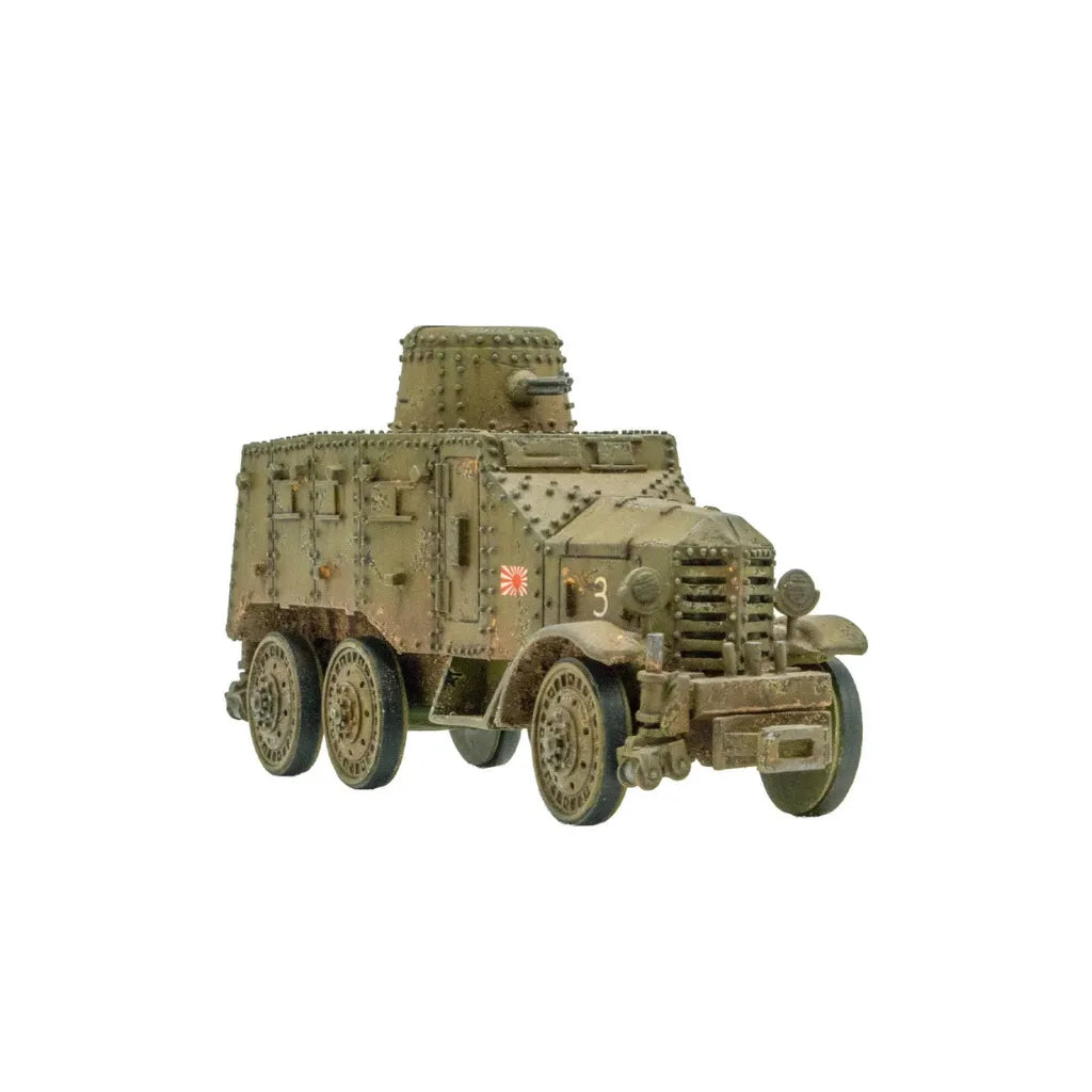 Type 91 So-Mo Armoured Car-Warlord Games-Radaddel
