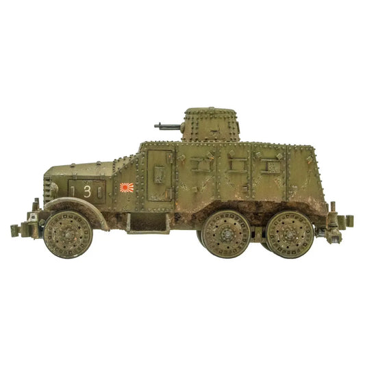 Type 91 So-Mo Armoured Car-Warlord Games-Radaddel