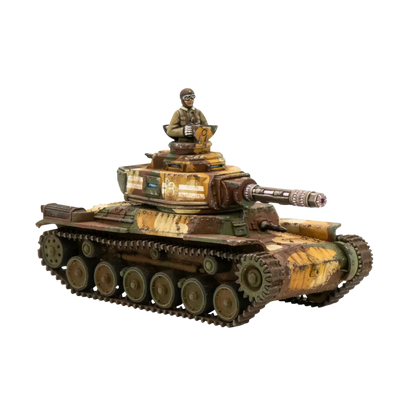 Konflikt '47 Empire of Japan Type 97-Kai Shiboru Chi-Ha Light Tank-Warlord Games-Radaddel