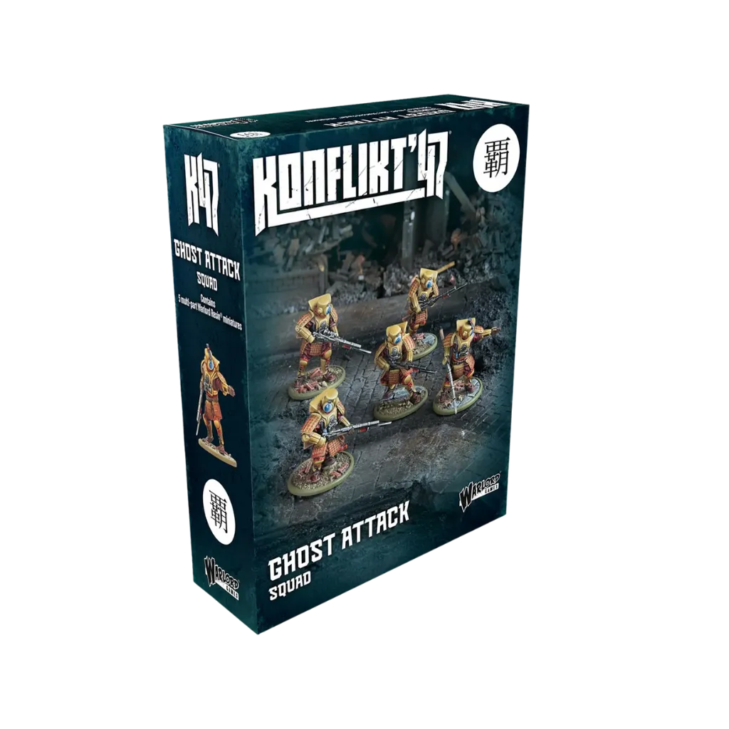 Konflikt '47 Empire of Japan Ghost Attack Squad-Warlord Games-Radaddel