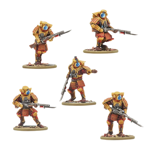Konflikt '47 Empire of Japan Ghost Attack Squad-Warlord Games-Radaddel