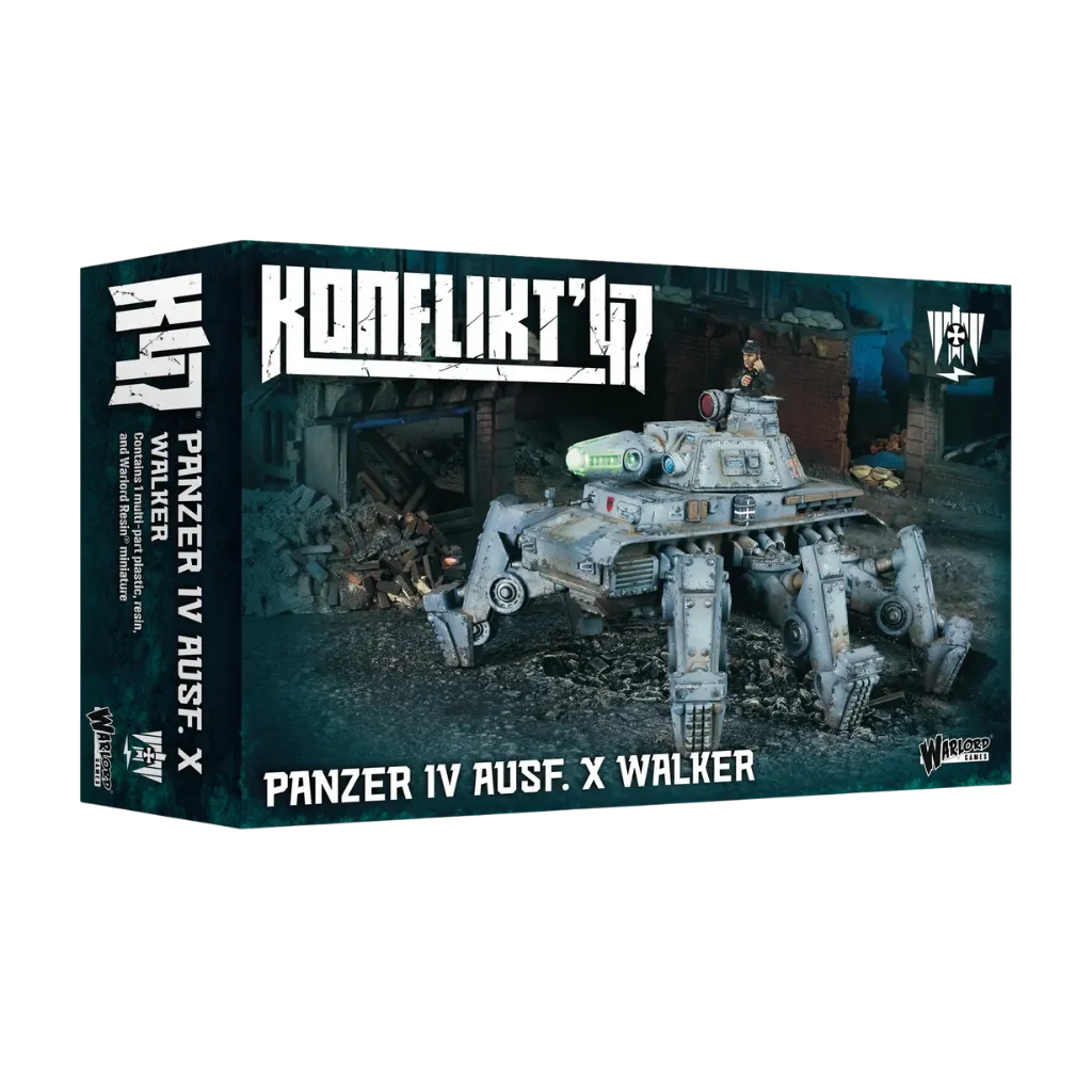 Konflikt '47 Axis Panzer IV Ausf. X Walker-Warlord Games-Radaddel