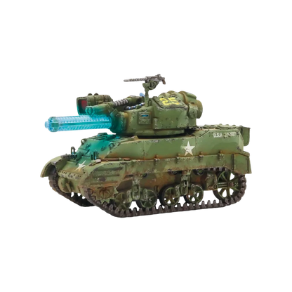 Konflikt '47 United States M5A2(T) Stuart Light Tank-Warlord Games-Radaddel
