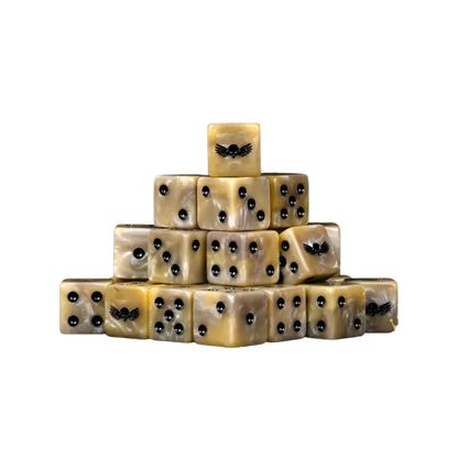 Desert Skull Dice Square 16mm (25 Stück)-Baron of Dice-Radaddel