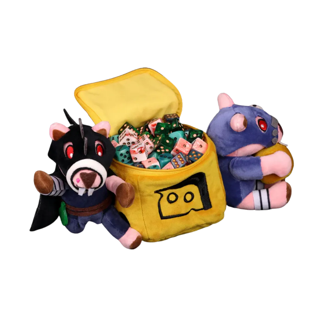 Rats, Cheese Thieves Plushie Bag-Baron of Dice-Radaddel