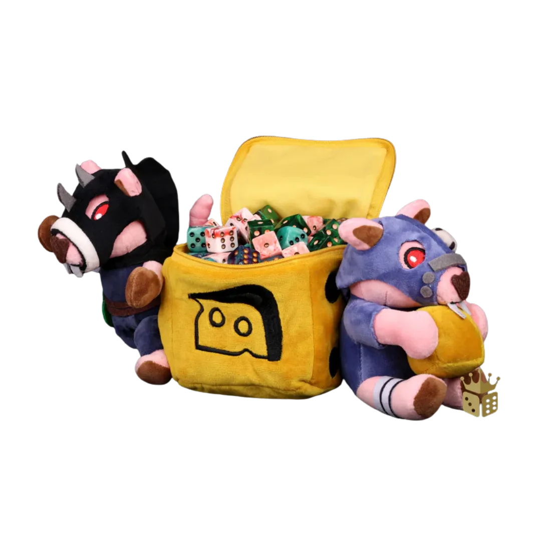 Rats, Cheese Thieves Plushie Bag-Baron of Dice-Radaddel