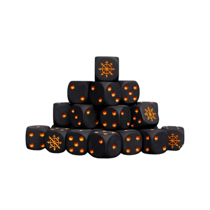 Dark Servants Dice Round 16mm (25 Stück)-Baron of Dice-Radaddel