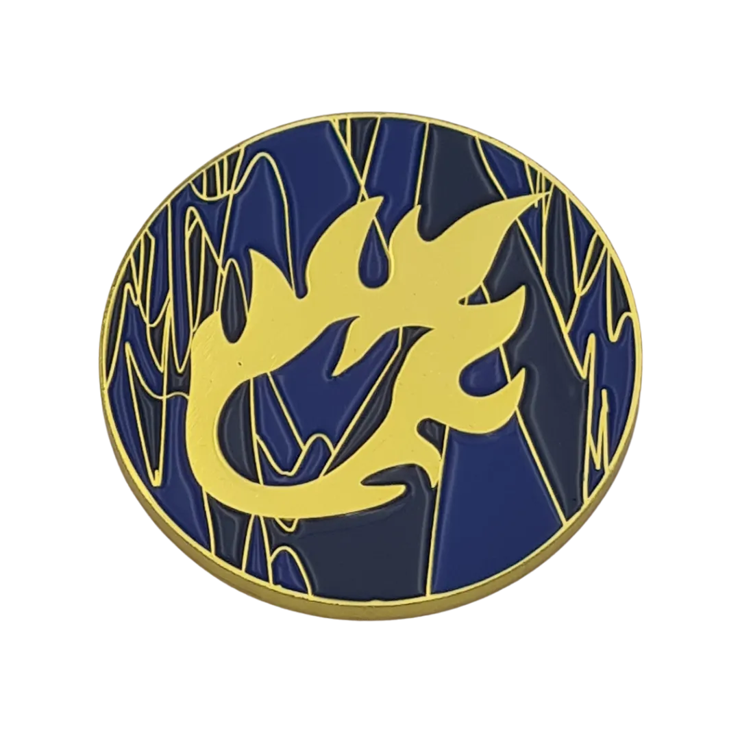 40mm Metal Coin - Twin Comet-Baron of Dice-Radaddel