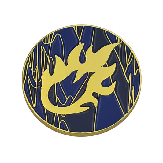 40mm Metal Coin - Twin Comet