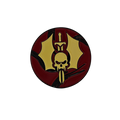 40mm Metal Coin - Cursed Vampire