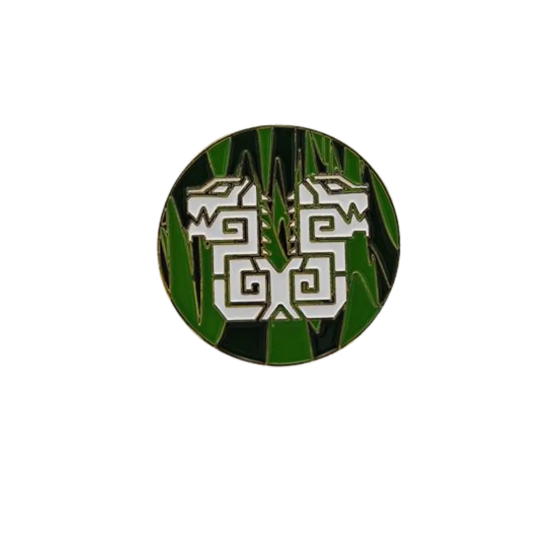 40mm Metal Coin - Twin Headed Lizard-Baron of Dice-Radaddel