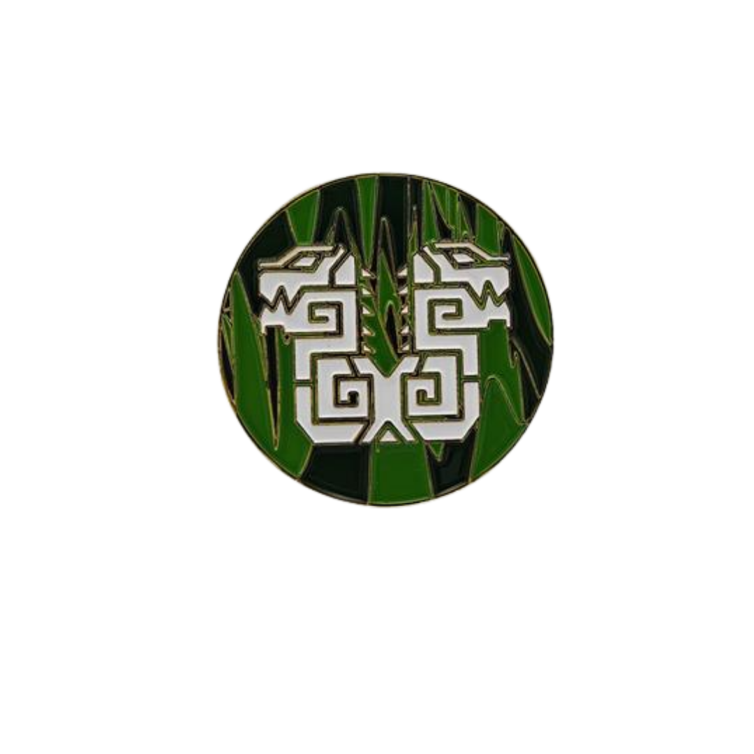 40mm Metal Coin - Twin Headed Lizard