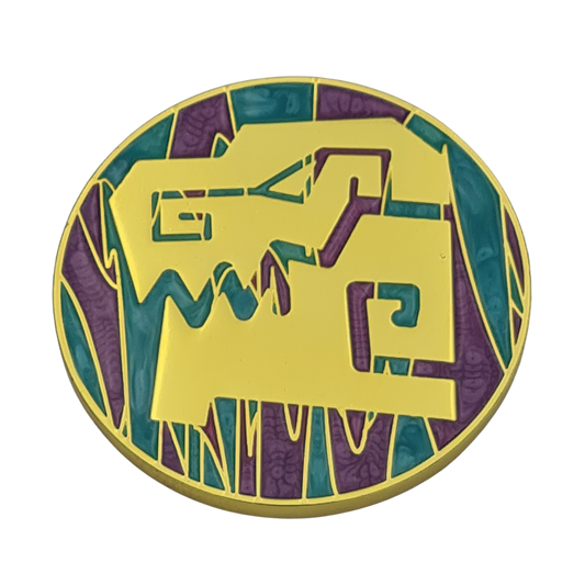 40mm Metal Coin - Aztec Gators