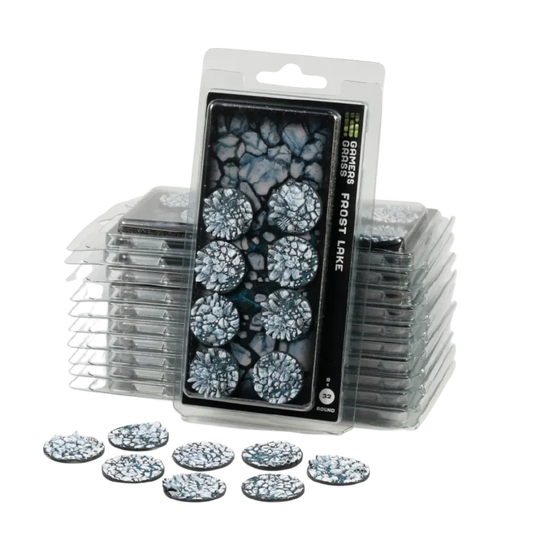 Frost Lake Round 32mm (x8)-Gamers Grass-Radaddel