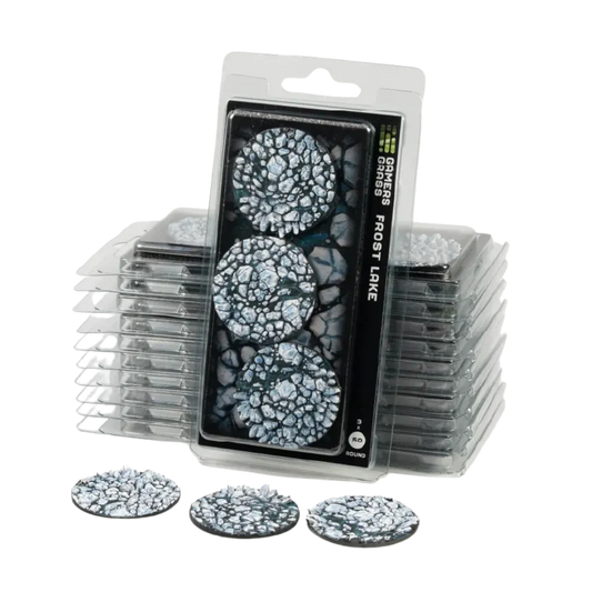 Frost Lake Round 50mm (x3)-Gamers Grass-Radaddel