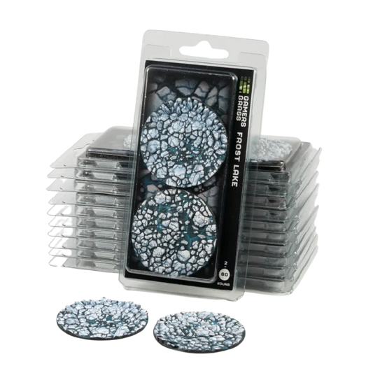 Frost Lake Round 60mm (x2)-Gamers Grass-Radaddel