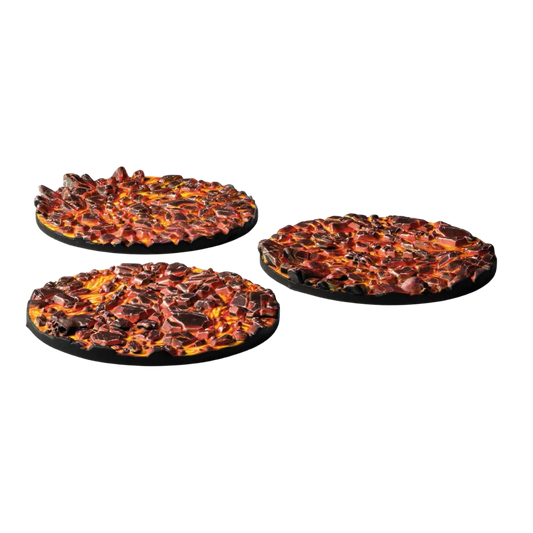 Molten Lava Round 50mm (x3)-Gamers Grass-Radaddel