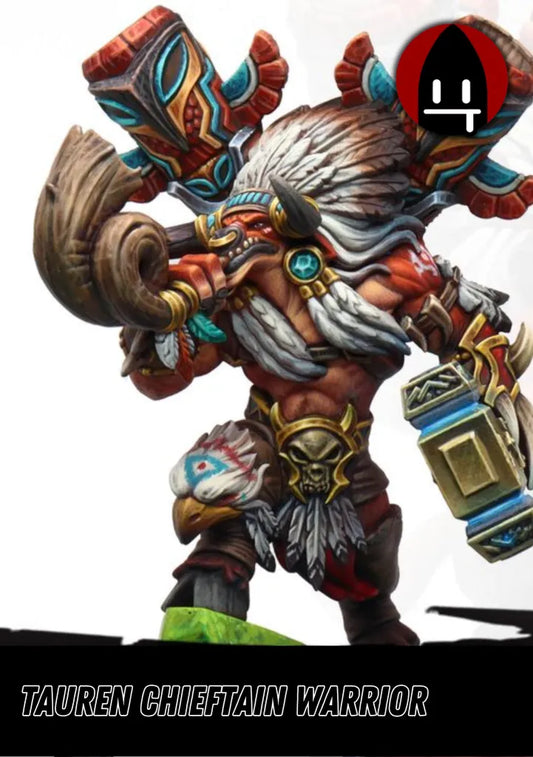 Tauren Chieftain Warrior-Pasch Spiele-Radaddel