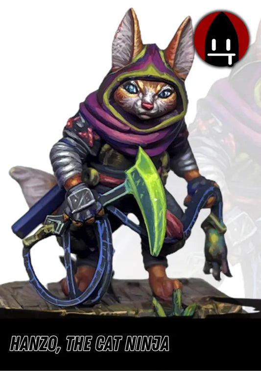 Hanzo, the Cat Ninja-Pasch Spiele-Radaddel