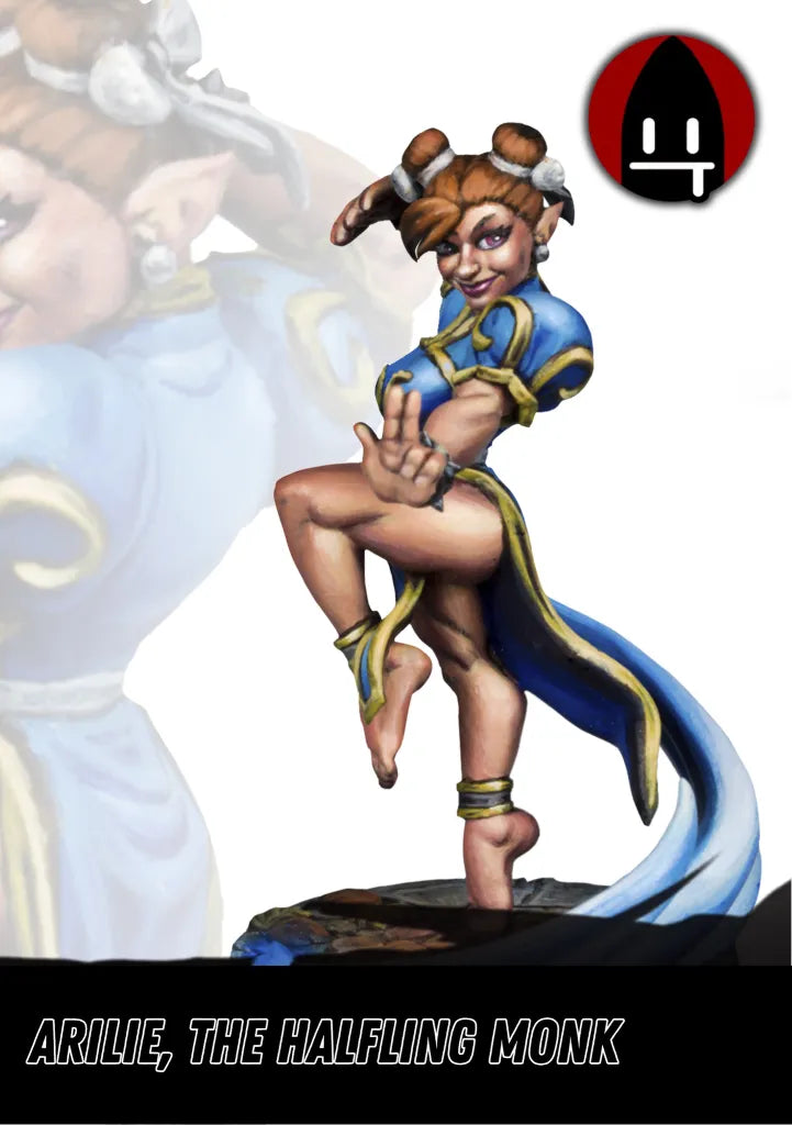 Arilie, the Halfling Monk-Pasch Spiele-Radaddel