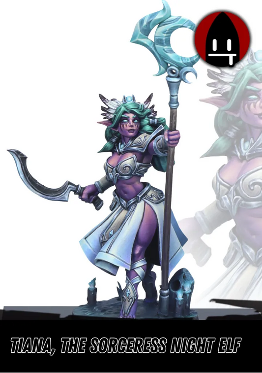 Tiana, the Sorceress Night Elf-Pasch Spiele-Radaddel