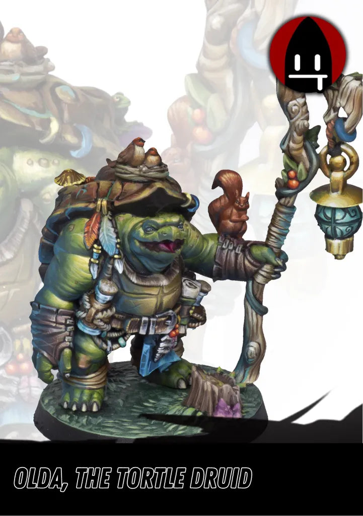 Olda, the Tortle Druid-Pasch Spiele-Radaddel