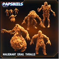 Malignant Grail Thralls (4 Minis)-Pasch Spiele-Radaddel