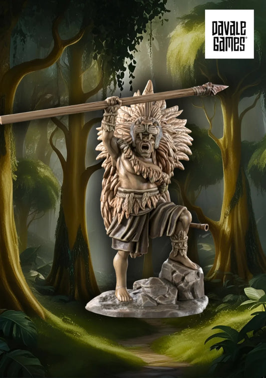 Ghouri, Anführer des Wald-Stammes-Pasch Spiele-Radaddel