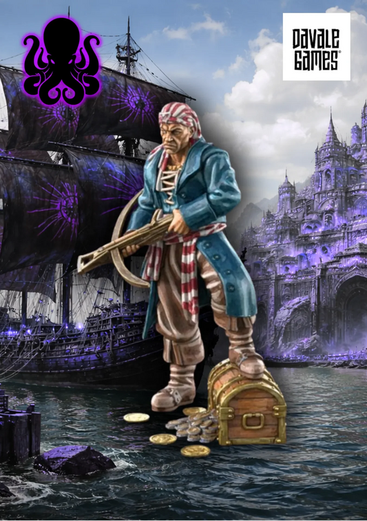 Piratenkapitän der Schwarzen Bucht-Pasch Spiele-Radaddel