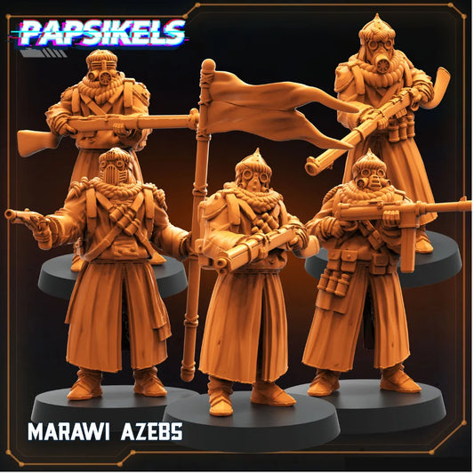 Marawi Azebs (5 Minis)-Pasch Spiele-Radaddel