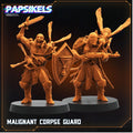 Malignant Corpse Guard (2 Minis)-Pasch Spiele-Radaddel