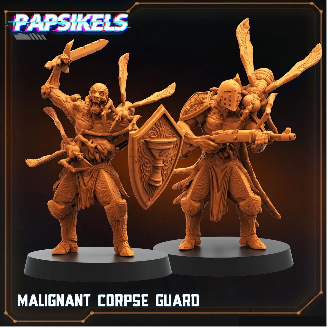 Malignant Corpse Guard (2 Minis)-Pasch Spiele-Radaddel