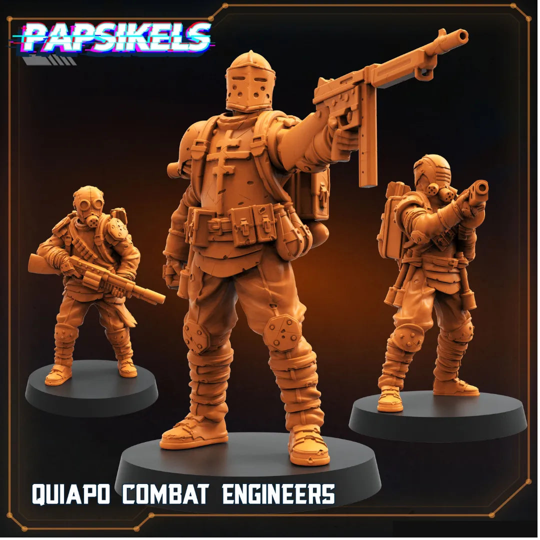 Quiapo Combat Engineers (3 Minis)-Pasch Spiele-Radaddel