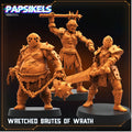 Wretched Brutes of Wrath (3 Minis)-Pasch Spiele-Radaddel