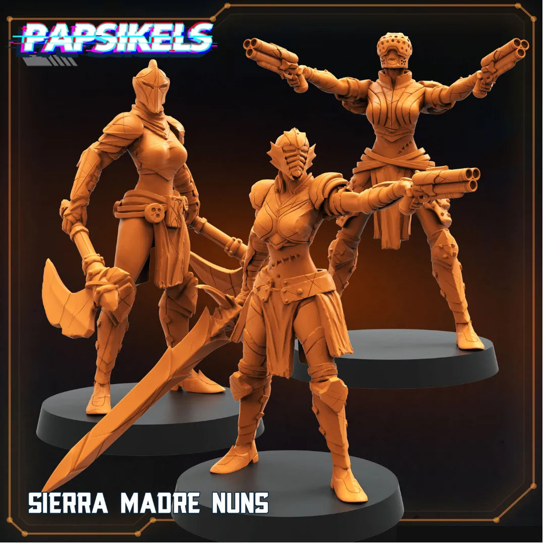 Sierra Madre Nuns (3 Minis)-Pasch Spiele-Radaddel