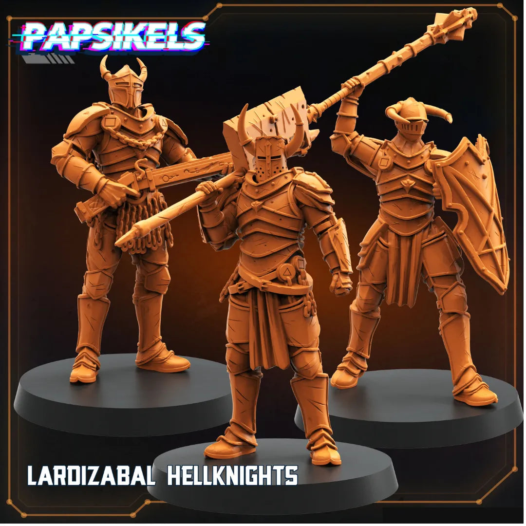 Lardizabal Hellknights (3 Minis)-Pasch Spiele-Radaddel