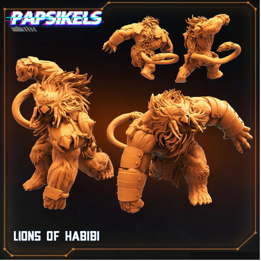 Lions of Habibi (2 Minis)-Pasch Spiele-Radaddel