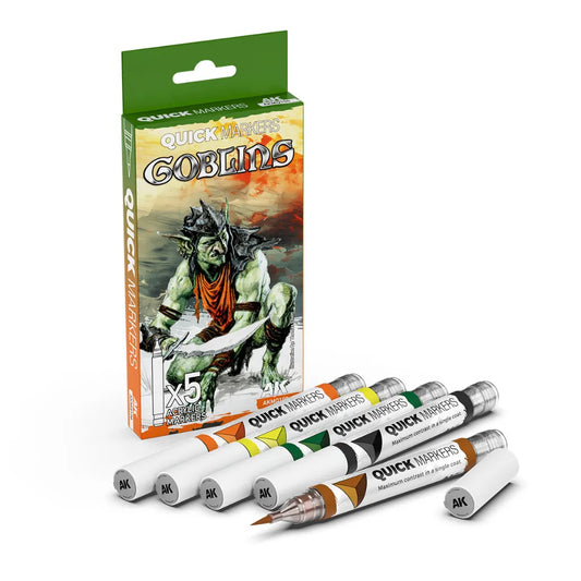 AK Quick Marker Goblins Set-AK-Interactive-Radaddel