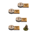Bolt Action MDF Unit Pin Markers - Great Britain-Warlord Games-Radaddel