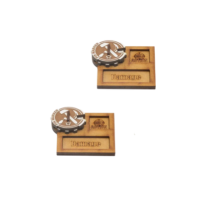 Bolt Action MDF Vehicle Pin Markers - Soviet Union-Warlord Games-Radaddel