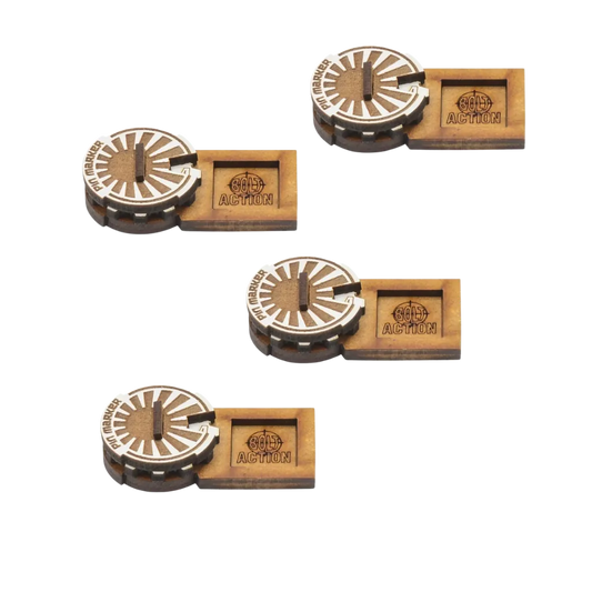 Bolt Action MDF Unit Pin Markers - Japan-Warlord Games-Radaddel