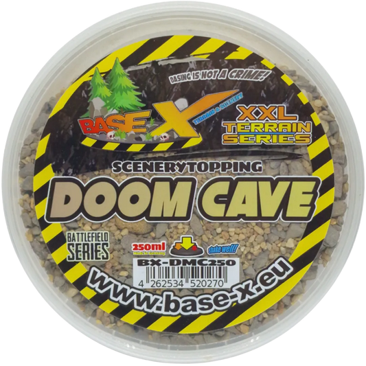 SCENERYTOPPING: DOOM CAVE (250ml) (battlefield series)-Base X Terrain & Scenery-Radaddel