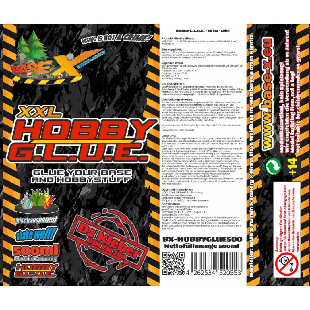 HOBBY G.L.U.E. (125 ml)-Base X Terrain & Scenery-Radaddel