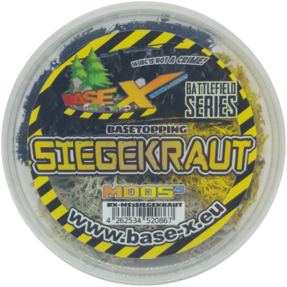 Basetopping: MOOS³ SET SIEGEKRAUT-Base X Terrain & Scenery-Radaddel