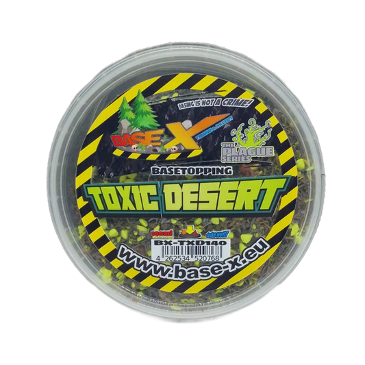 Basetopping: TOXIC DESERT (140ml) (the plague series)-Base X Terrain & Scenery-Radaddel