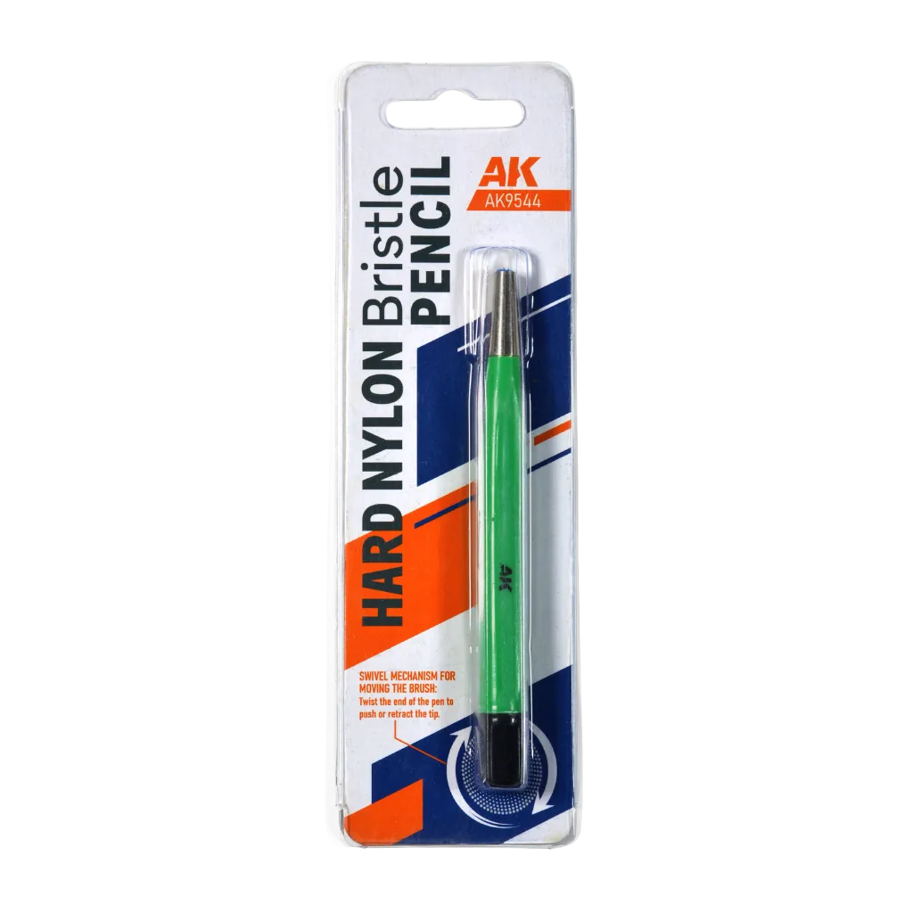 Nylon Hard Bristle Pencil-AK-Interactive-Radaddel